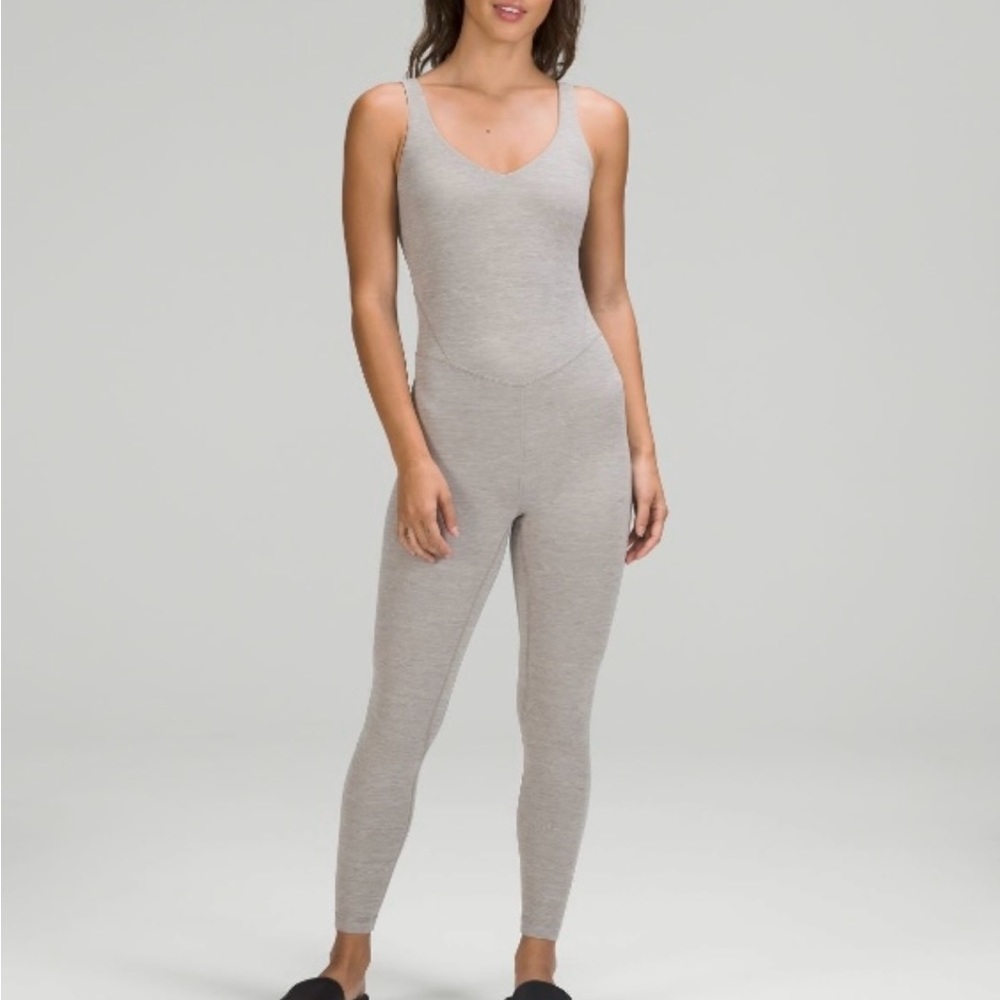 Lululemon Athletica Align 25” Jumpsuit size 4 NWT gray